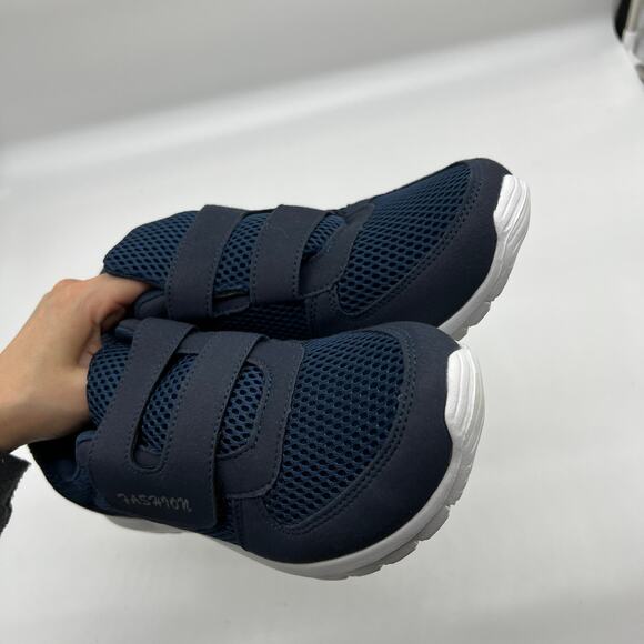 Womens Shoes Flat Slip On Closed Toe Snecker Blue Navy Size 8US - Picture 7 of 10